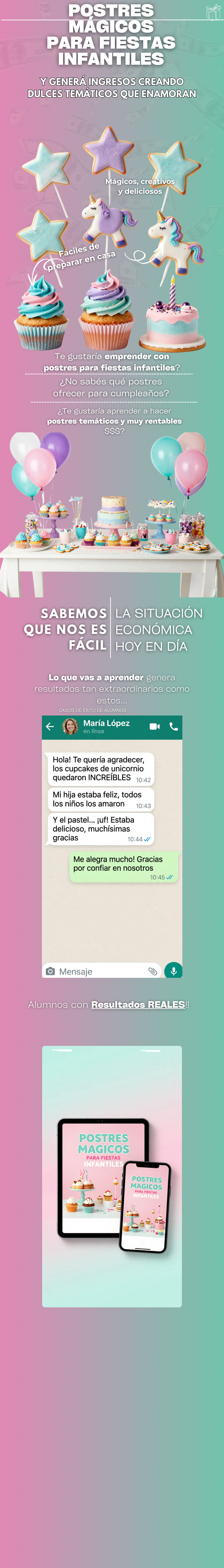 Emprende en Sabrosas Mesas Dulces para todo tipo de Eventos ,Gana más de 800.000 al mes